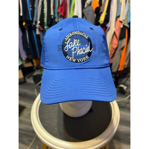 The Game Adirondacks Lake Placid New York Blue Baseball Cap